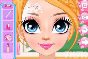 《浪漫樱花美妆相册》游戏截图3 《浪漫樱花美妆相册》游戏截图3