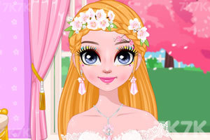 《浪漫樱花美妆相册》游戏截图1 《浪漫樱花美妆相册》游戏截图1