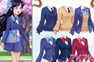 《日漫校园装》游戏截图1 《日漫校园装》游戏截图1