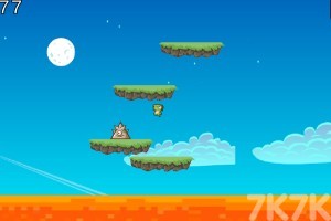 《小恐龙跳一跳》游戏截图1 《小恐龙跳一跳》游戏截图1