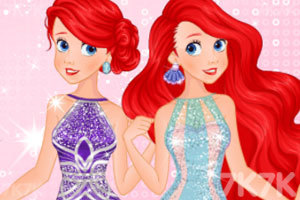 《人鱼爱丽儿的时尚》游戏截图1