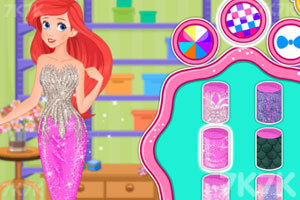 《人鱼爱丽儿的时尚》游戏截图3