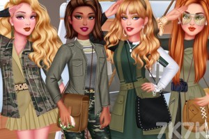 《飒爽女兵装》游戏截图1 《飒爽女兵装》游戏截图1