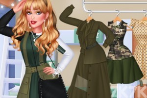 《飒爽女兵装》游戏截图4 《飒爽女兵装》游戏截图4