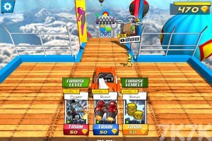 《超级英雄特技赛车》游戏截图1 《超级英雄特技赛车》游戏截图1