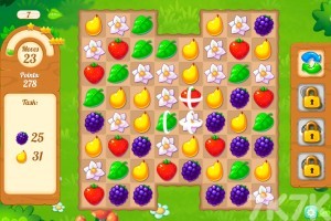《魔法花园对对碰》游戏截图3 《魔法花园对对碰》游戏截图3