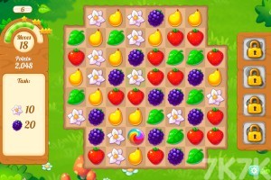 《魔法花园对对碰》游戏截图2 《魔法花园对对碰》游戏截图2