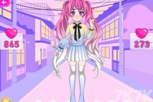 《动漫装扮秀》游戏截图3 《动漫装扮秀》游戏截图3