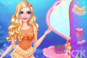 《人鱼公主时尚妆容》游戏截图2 《人鱼公主时尚妆容》游戏截图2