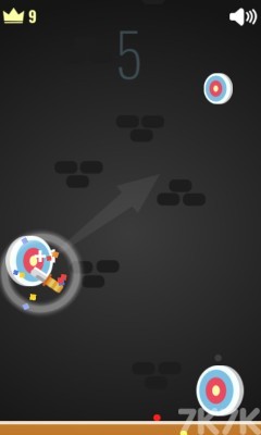 《飞刀挑战》游戏截图1 《飞刀挑战》游戏截图1