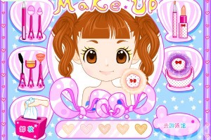 《游泳日化妆》游戏截图3 《游泳日化妆》游戏截图3