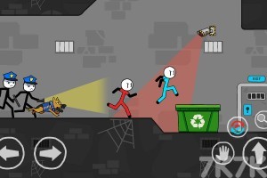 《疯狂火柴人越狱》游戏截图3 《疯狂火柴人越狱》游戏截图3