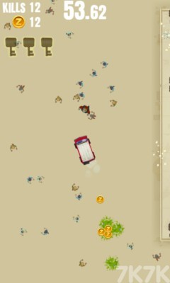 《疯狂的僵尸战车》游戏截图1 《疯狂的僵尸战车》游戏截图1