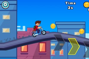 摩托障碍大挑战