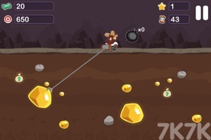 《金矿矿工汤姆》游戏截图2 《金矿矿工汤姆》游戏截图2