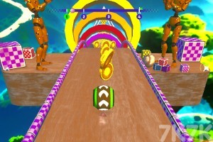 《高空滚球挑战》游戏截图1