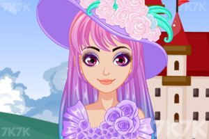 《公主春季舞会化妆》游戏截图1 《公主春季舞会化妆》游戏截图1