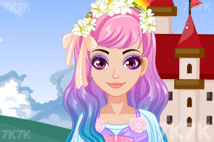 《公主春季舞会化妆》游戏截图3 《公主春季舞会化妆》游戏截图3