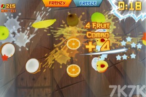 《新水果忍者》游戏截图2 《新水果忍者》游戏截图2