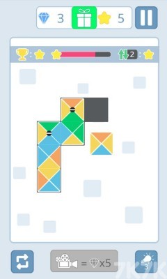 《拼接颜色块2》游戏截图2 《拼接颜色块2》游戏截图2