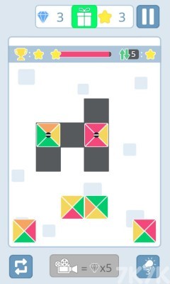 《拼接颜色块2》游戏截图1 《拼接颜色块2》游戏截图1