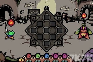 《蛙蛙勇闯地牢》游戏截图1 《蛙蛙勇闯地牢》游戏截图1