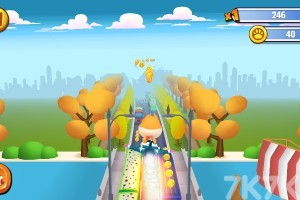 《跑酷抓浣熊》游戏截图4 《跑酷抓浣熊》游戏截图4