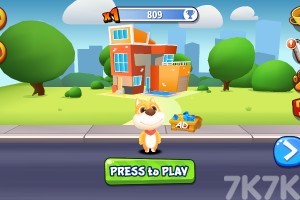 《跑酷抓浣熊》游戏截图1 《跑酷抓浣熊》游戏截图1