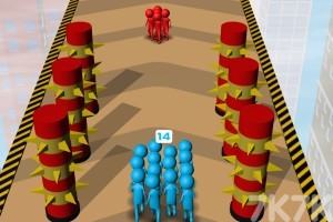 《橡皮人奔跑人群》游戏截图3 《橡皮人奔跑人群》游戏截图3