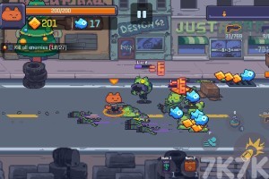 《猫咪大战僵尸》游戏截图4 《猫咪大战僵尸》游戏截图4