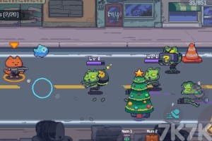 《猫咪大战僵尸》游戏截图1 《猫咪大战僵尸》游戏截图1