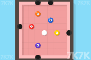 《台球进洞》游戏截图1 《台球进洞》游戏截图1