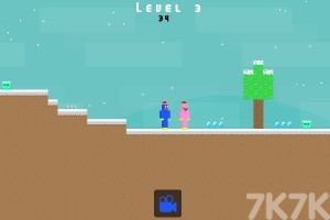 《红蓝人冒险》游戏截图4 《红蓝人冒险》游戏截图4