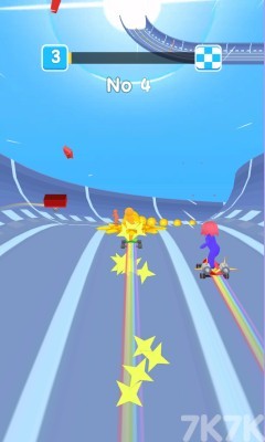 《橡胶人滑板竞速》游戏截图1 《橡胶人滑板竞速》游戏截图1