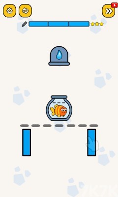 《画线救小鱼》游戏截图1 《画线救小鱼》游戏截图1