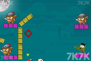 《弗兰基炮轰兽人》游戏截图5 《弗兰基炮轰兽人》游戏截图5