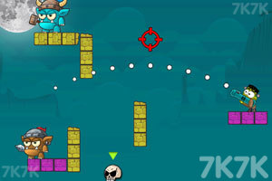 《弗兰基炮轰兽人》游戏截图1 《弗兰基炮轰兽人》游戏截图1