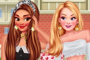 《女神校花比拼》游戏截图1 《女神校花比拼》游戏截图1