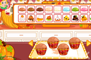 《感恩节蛋糕制作》游戏截图5