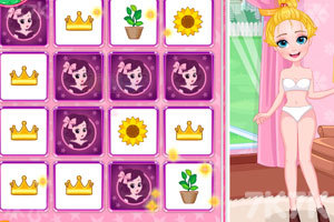 《公主返校翻翻牌》游戏截图2 《公主返校翻翻牌》游戏截图2