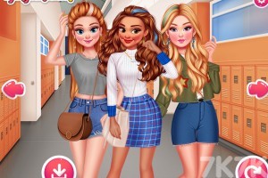 《女学生装扮》游戏截图4