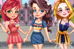 《三姐妹的暑假之旅》游戏截图1 《三姐妹的暑假之旅》游戏截图1