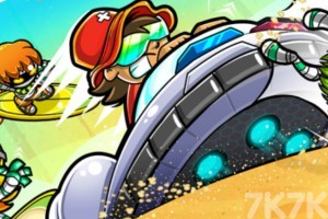 《僵尸卡丁车》游戏截图1 《僵尸卡丁车》游戏截图1