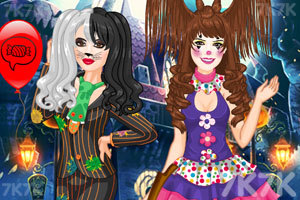《女孩万圣节的发型》游戏截图1 《女孩万圣节的发型》游戏截图1
