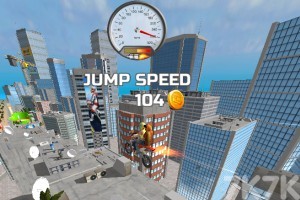 《坡道摩托飞跃》游戏截图2