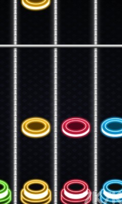 《霓虹吉他模拟器》游戏截图1 《霓虹吉他模拟器》游戏截图1