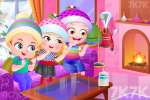 《可爱宝贝冬日乐趣》游戏截图4 《可爱宝贝冬日乐趣》游戏截图4