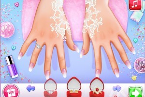 《伊丽莎的婚礼美甲》游戏截图3