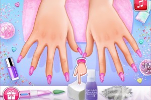 《伊丽莎的婚礼美甲》游戏截图1