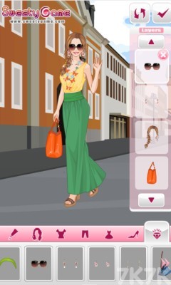 《绿色主题时尚》游戏截图4 《绿色主题时尚》游戏截图4